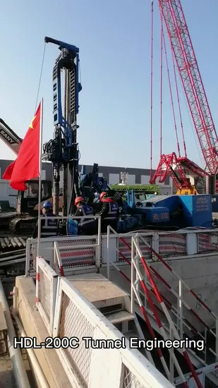 Hdl-200c Slope Support Foundation Anchor Drill Rig