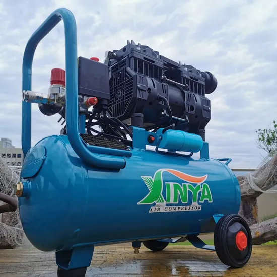 Xinya 220V 50Hz/60Hz 4 polos 0.55kw 0.75kw 1.1kw 1.5kw 2.2kw Compresor de aire silencioso portátil sin aceite